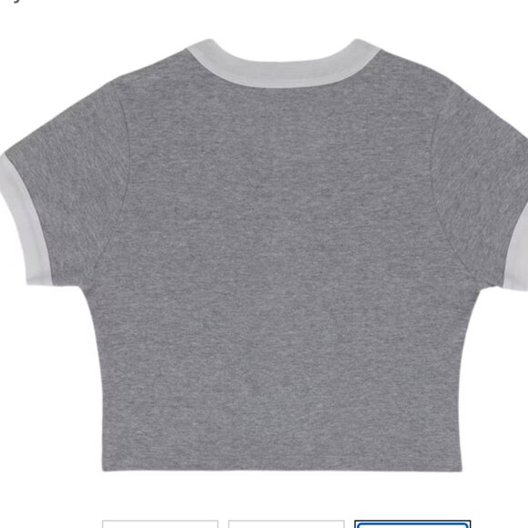 Cherry LA Western Ringer Baby Tee - Picture 2 of 4